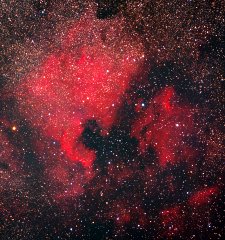 北アメリカ星雲（NGC7000）